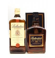 Ballantine's Finest & Royal Blue 12 Years Old
