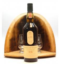 Lagavulin 16 Years Old with Display Stand & Nosing Glasses