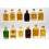 Assorted Flat Bottle Miniatures x12 - Incl Balvenie 8 Pure Malt