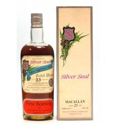 Macallan 23 Years Old 1977 - Silver Seal First Bottling