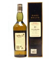 Coleburn 21 Years Old - Rare Malts