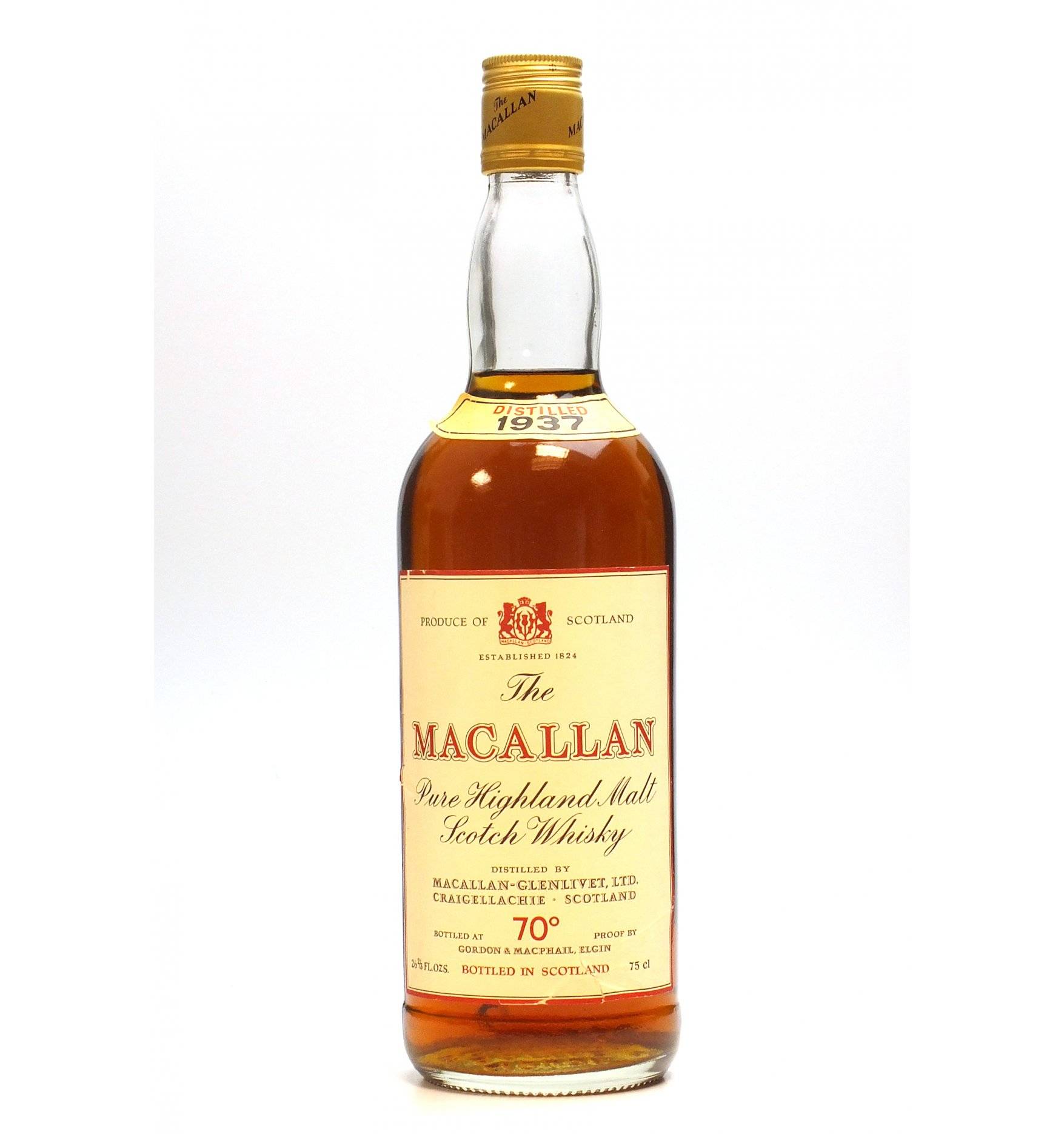 Macallan 1937 70 Proof Just Whisky Auctions