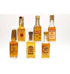 Assorted Bourbon Miniatures x6
