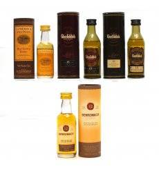 Assorted Miniatures X4 - Incl Benromach 12 Years Old