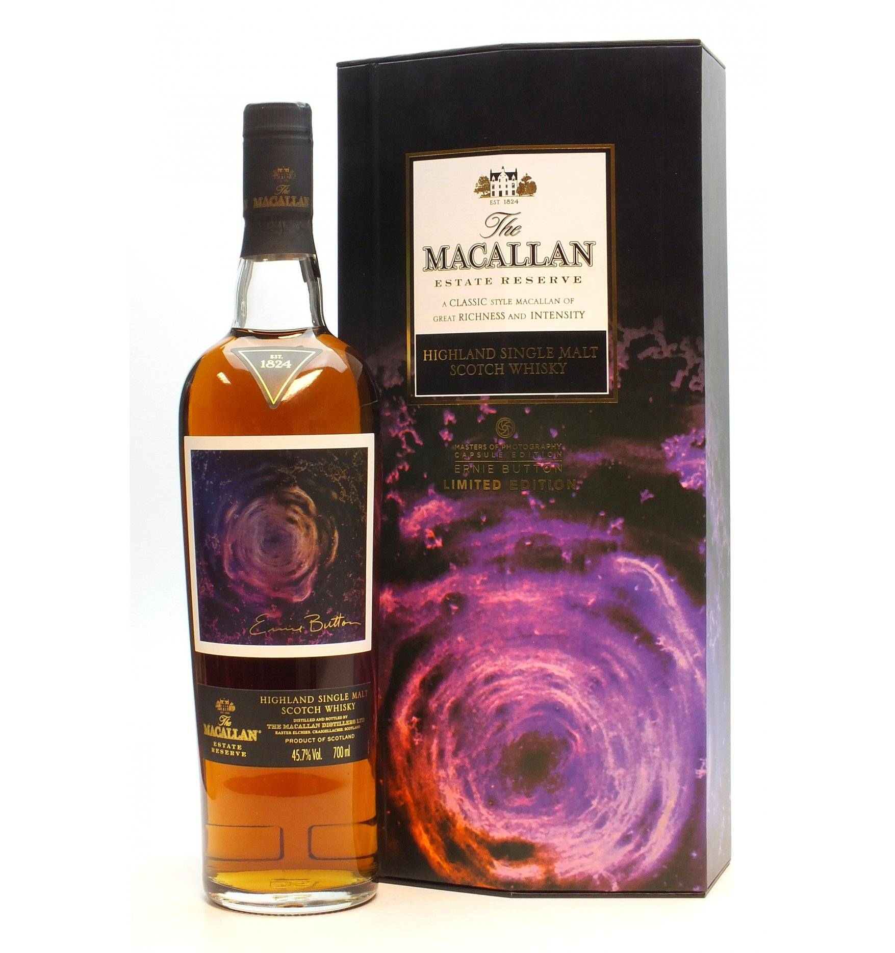Macallan Estate Reserve Ernie Button Masters Of Photography Capsule Edition Just Whisky Auctions