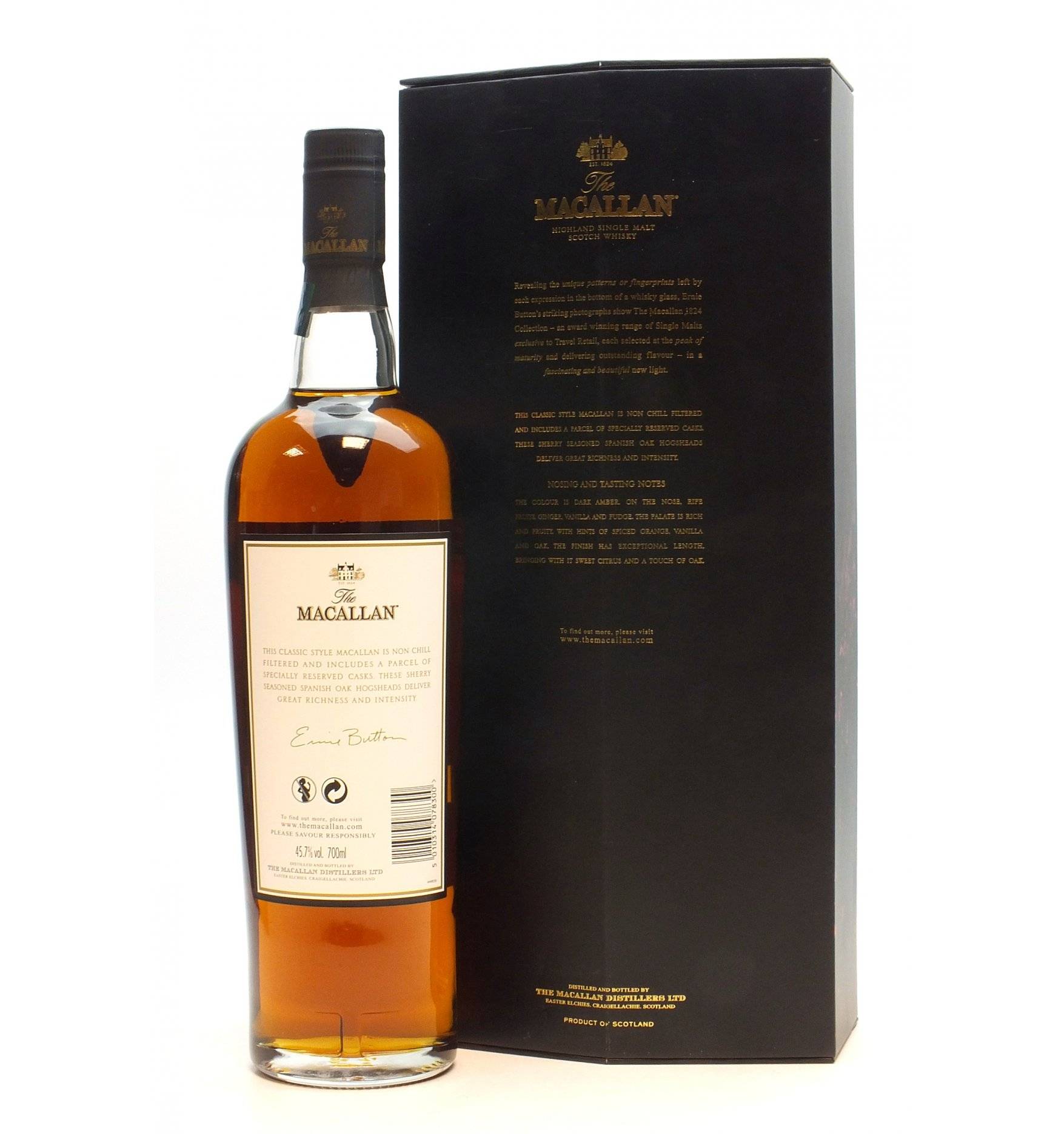 Macallan Estate Reserve Ernie Button Masters Of Photography Capsule Edition Just Whisky Auctions