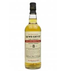 Highland 8 Years Old Single Malt - "As we get it" 101° Proof