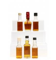 Assorted Bourbon Miniatures x6