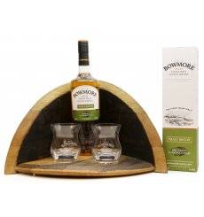 Bowmore Small Batch with Display Stand 2 Glasses & Picture Frame