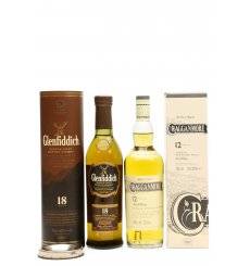 Cragganmore 12 Years Old & Glenfiddich 18 Years Old (2x 20cl)