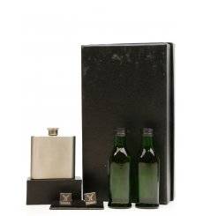 Glenfiddich Miniature Set with Hip Flask & Cuff Links