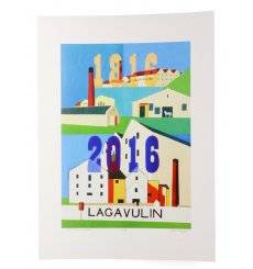 Lagavulin 200th anniversary Limited Edition Print