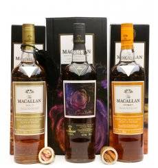 Macallan Ernie Button Set X3 Incl Amber