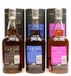 Caroni X3 incl Caroni 1974 - 2008 Bristol Classic Rum