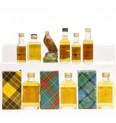 Assorted Miniatures x9 - Incl Dalmore 12 (3cl)