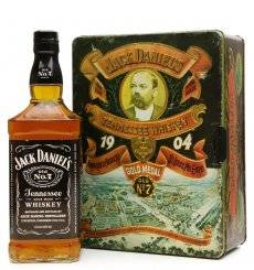 Jack Daniels Old No.7 (1 Litre) & Old No.7 Gold Medal Tin