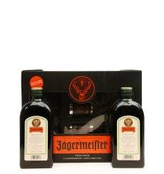 Jagermeister Twin Pack & Shot Glasses