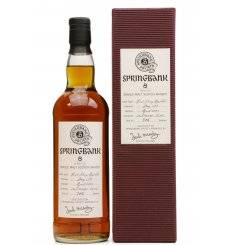 Springbank 8 Years Old 1995 - Selected For Springbank Society Members