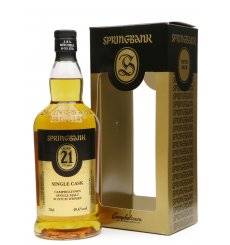 Springbank 21 Years Old Single Cask - 2016 Release