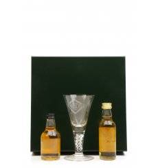 Glen Deveron Jacobite Glass with 2 Miniatures
