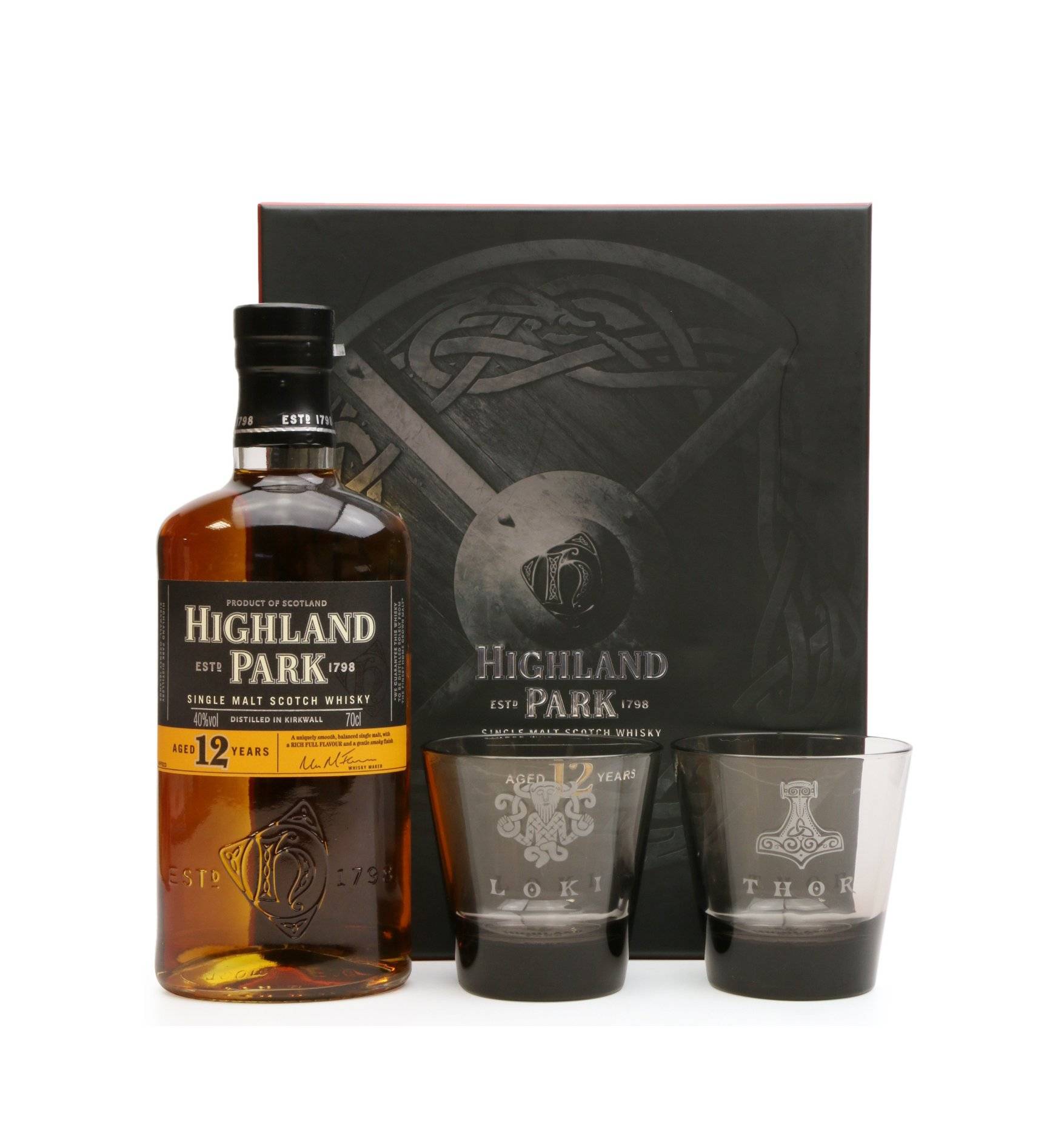 Highland Park 12 Years Old - Valhalla Edition Gift Set - Just 