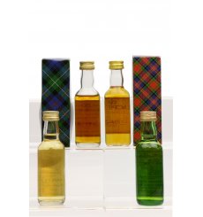 Assorted Miniatures X4 Incl MacPhail's 10 Years Old