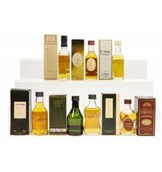 Assorted Mainitures X7 Incl Dalmore 12 Years Old