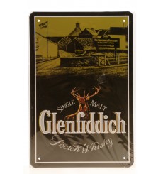 Glenfiddich Collectable Tin Plaque