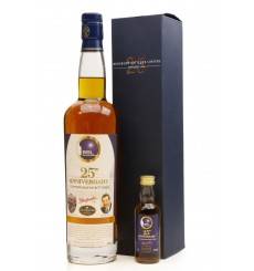 Glenfarclas & Glengoyne 25 Years Old - Broxburn Bottlers Limited 25th Anniversary +Miniature