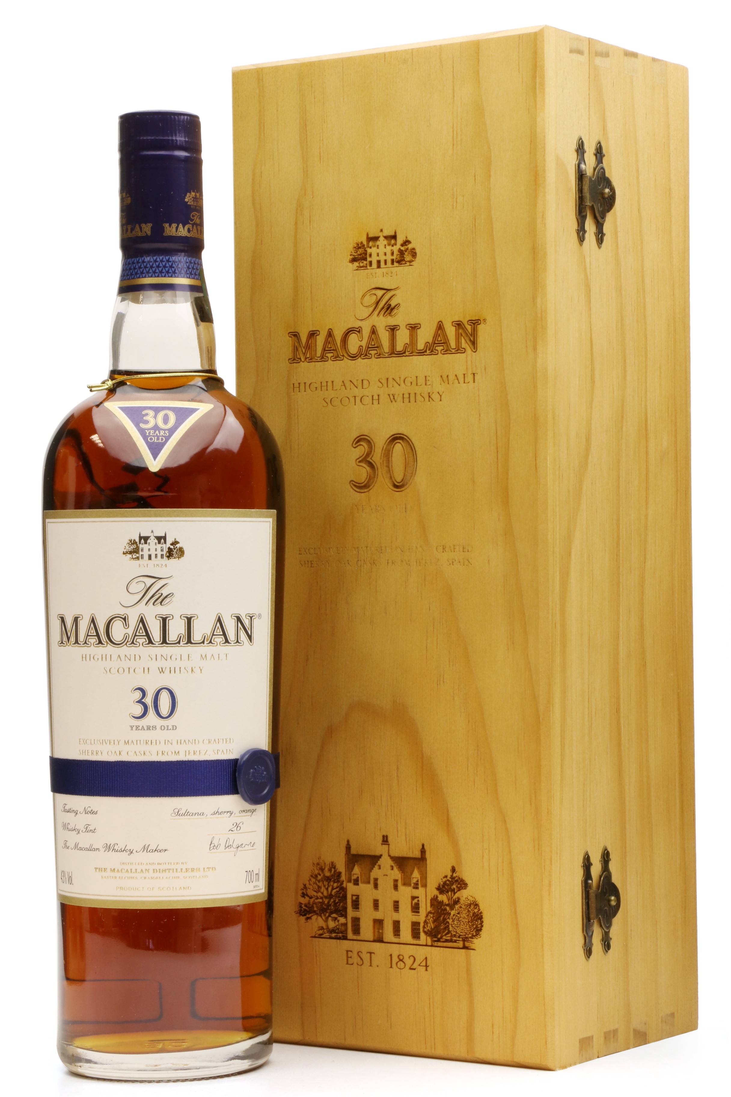 Macallan 30 Years Old Sherry Oak Just Whisky Auctions