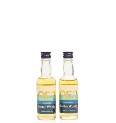 QE2 Blended Scotch Whisky Miniatures x2