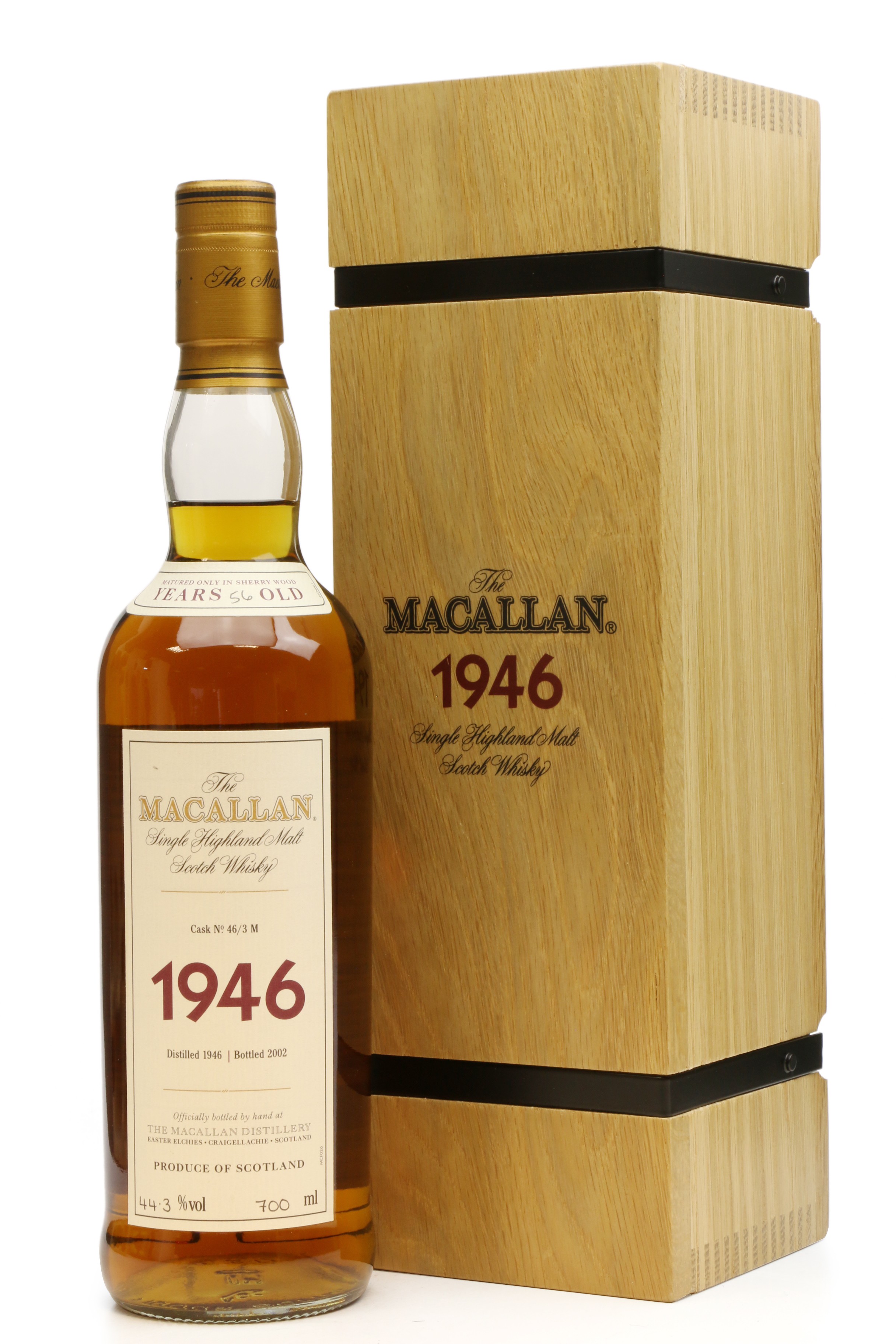 Macallan 56 Years Old 1946 Fine Rare Just Whisky Auctions