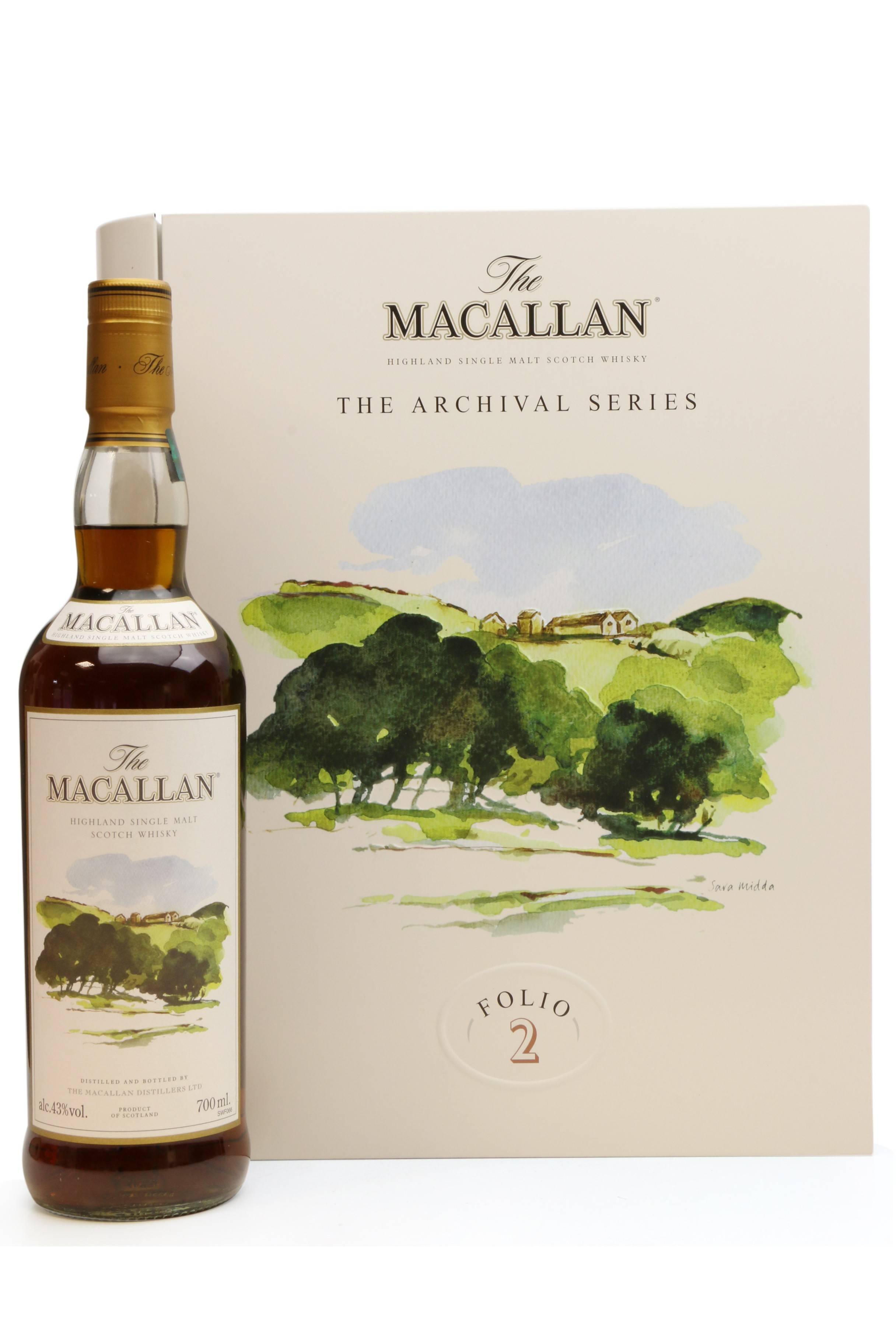 Macallan The Archival Series Folio 2 Just Whisky Auctions