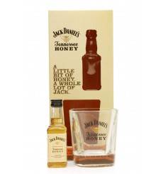 Jack Daniel's Tennessee Honey Miniature & Glass