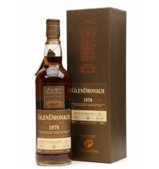 Glendronach 33 Years Old 1978 - Single Cask No.1068