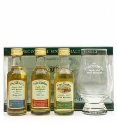 Tyrconnell Single Malt Irish Whiskey Gift Set (3x5cl & Glass)