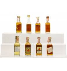 Assorted Bourbon Miniatures x8