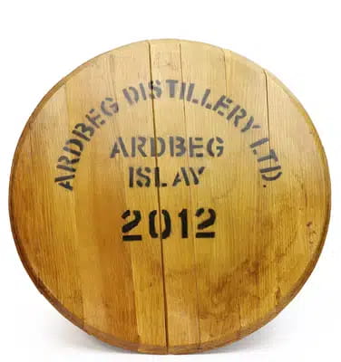 Ardbeg Decorative Cask End For Auction