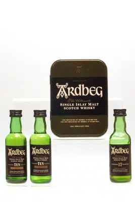 Ardbeg Miniatures x3 For Auction