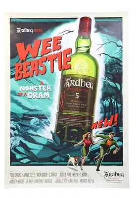 Ardbeg Wee Beastie Print