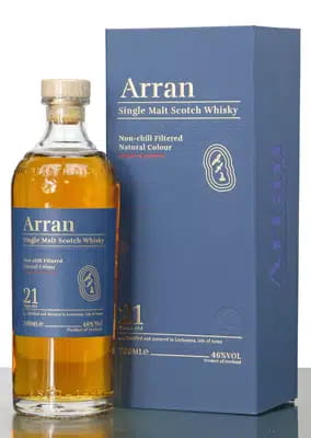 Arran 21 Years Old For Auction