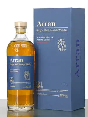 Arran 21 Years Old For Auction