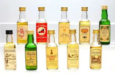 Assorted Blended Miniatures x10 For Auction