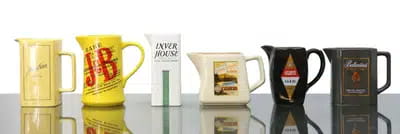 Assorted Ceramic Water Jugs x6
