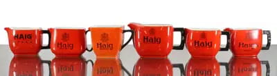 Assorted Haigs Water Jugs (x6) For Auction