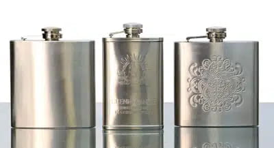 Assorted Hip Flasks x3