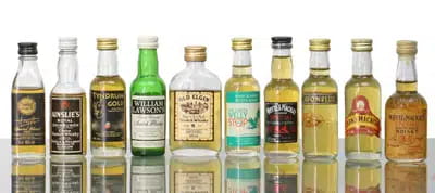 Assorted miniatures (10x 5cl) For Auction