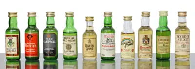Assorted Miniatures X10 For Auction