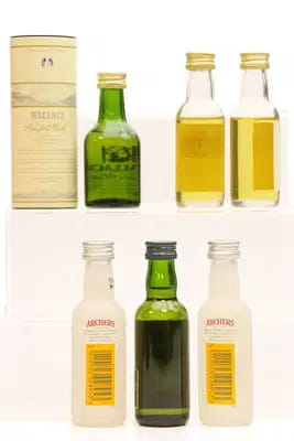 Assorted Miniatures X6 For Auction