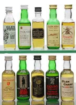 Assorted Miniatures x 10 | (10x5cl) For Auction